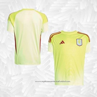 Camisola Aston Villa Goleiro 2025-2026 Amarelo