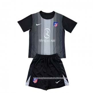 Camisola Atletico Madrid Goleiro 2025-2026 Crianca Preto