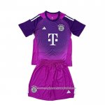 Camisola Bayern de Munique Goleiro 2025-2026 Crianca Purpura