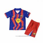 Camisola 4º Barcelona 2025-2026 Crianca