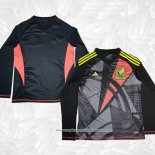 Camisola Mexico Goleiro 2024 Manga Comprida Preto