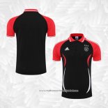 Camisola Polo del Ajax 2022-2023 Preto y Vermelho