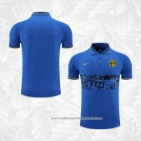 Camisola Polo del Barcelona 2022-2023 Azul
