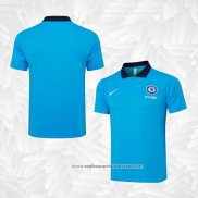 Camisola Polo del Chelsea 2024-2025 Azul