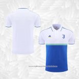 Camisola Polo del Juventus 2022-2023 Branco y Azul