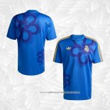 Camisola Pre Match del Real Madrid 2025-2026 Azul