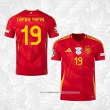 Camisola 1º Espanha Jogador Lamine Yamal 2024