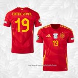 Camisola 1º Espanha Jogador Lamine Yamal 2024