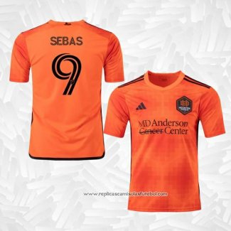 Camisola 1º Houston Dynamo Jogador Sebas 2023-2024