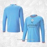 Camisola 1º Manchester City 2022-2023 Manga Comprida