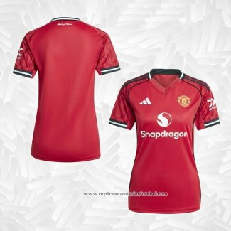 Camisola 1º Manchester United 2025-2026 Mulher