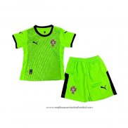 Camisola 1º Portugal Goleiro 2025 Crianca