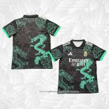 Camisola Real Madrid Dragon 2025-2026 Preto Tailandia