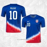 Camisola 2º Estados Unidos Jogador Pulisic 2024