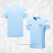 Camisola de Treinamento Manchester City 2022-2023 Azul