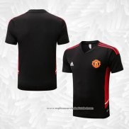 Camisola de Treinamento Manchester United 2022-2023 Preto