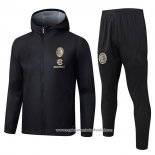 Chandal de Corta-vento do AC Milao 2025-2026 Preto