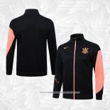 Jaqueta Corinthians 2025-2026 Preto Laranja