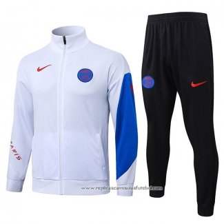 Jaqueta de Treinamento Paris Saint-Germain 2025-2026 Crianca Branco