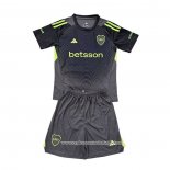 Camisola Boca Juniors Goleiro 2025 Crianca Preto