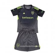 Camisola Boca Juniors Goleiro 2025 Crianca Preto