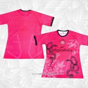 Camisola Inter de Milao Dragon 2024-2025 Rosa Tailandia