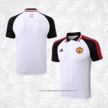 Camisola Polo del Manchester United 2022-2023 Branco