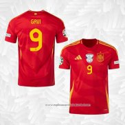 Camisola 1º Espanha Jogador Gavi 2024