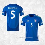 Camisola 1º Italia Jogador Locatelli 2024-2025