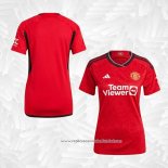 Camisola 1º Manchester United 2023-2024 Mulher