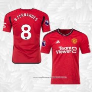 Camisola 1º Manchester United Jogador B.Fernandes 2023-2024