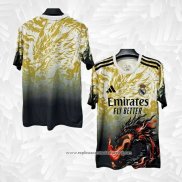 Camisola Real Madrid Dragon 2025-2026 Amarelo Tailandia