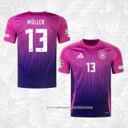 Camisola 2º Alemanha Jogador Muller 2024