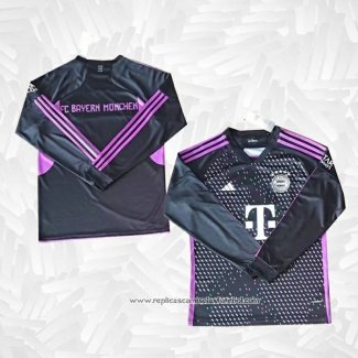 Camisola 2º Bayern de Munique 2023-2024 Manga Comprida