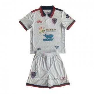 Camisola 2º Cagliari Calcio 2023-2024 Crianca