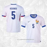 Camisola 2º Franca Jogador Kounde 2024