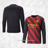 Camisola 2º Manchester City 2022-2023 Manga Comprida