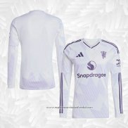 Camisola 2º Manchester United 2025-2026 Manga Comprida