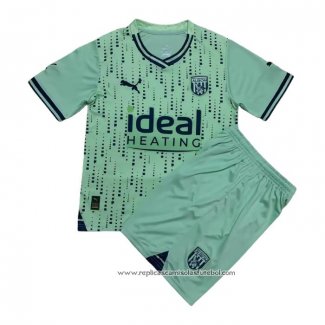 Camisola 2º West Bromwich Albion 2023-2024 Crianca