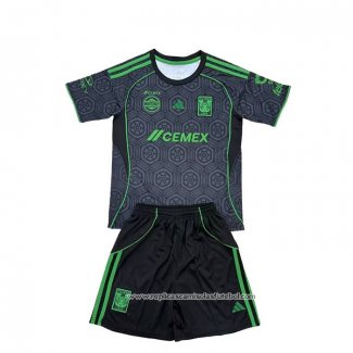 Camisola 3º Tigres UANL 2025-2026 Crianca