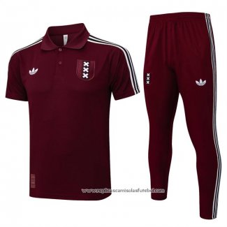 Conjunto Polo del Ajax 2025-2026 Vermelho