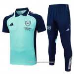 Conjunto Polo del Arsenal 2025-2026 Verde