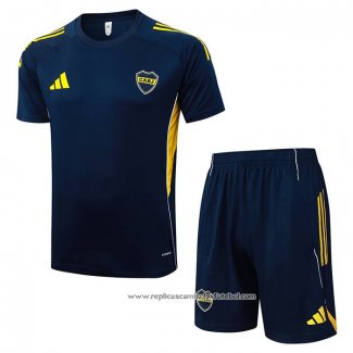 Fato de Treino Boca Juniors 2025-2026 Manga Curta Azul - Calcas Curta