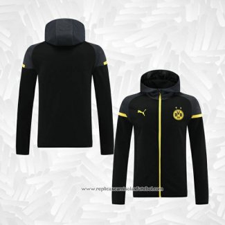 Jaqueta Hoodie Dortmund 2024-2025 Preto