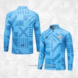 Jaqueta Manchester City 2022-2023 Azul Claro