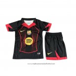Camisola Barcelona Special 2025-2026 Crianca Preto Vermelho