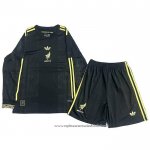 Camisola Mexico Special 2025 Crianca Manga Comprida Preto