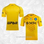 Camisola Naples Goleiro 2023-2024 Amarelo Tailandia