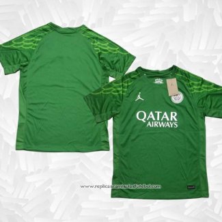 Camisola Paris Saint-Germain Goleiro 2025-2026 Verde Tailandia