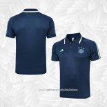 Camisola Polo del Ajax 2023-2024 Azul